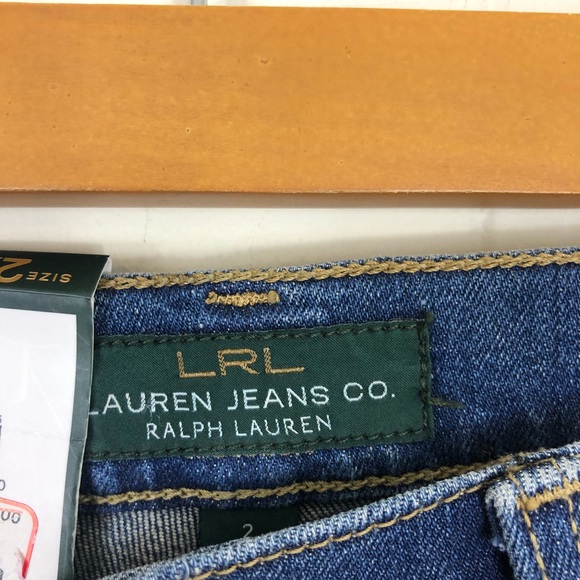 NWT Ralph Lauren Classic Straight Jeans Sz 2 - Picture 10 of 16
